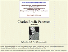 Tablet Screenshot of charlesbrodiepatterson.wwwhubs.com