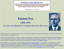 Tablet Screenshot of emmetfox.wwwhubs.com