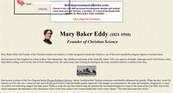 Desktop Screenshot of marybakereddy.wwwhubs.com