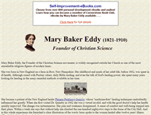 Tablet Screenshot of marybakereddy.wwwhubs.com