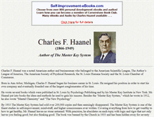 Tablet Screenshot of charleshaanel.wwwhubs.com