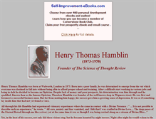 Tablet Screenshot of henrythomashamblin.wwwhubs.com