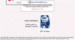 Desktop Screenshot of lilliandewaters.wwwhubs.com