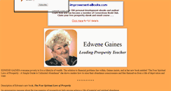 Desktop Screenshot of edwenegaines.wwwhubs.com