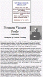 Mobile Screenshot of normanvincentpeale.wwwhubs.com