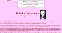 Desktop Screenshot of hemiliecady.wwwhubs.com