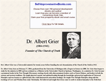 Tablet Screenshot of albertgrier.wwwhubs.com