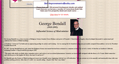 Desktop Screenshot of georgebendall.wwwhubs.com